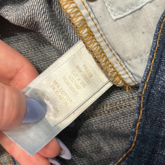 Frame Denim Women's Blue Denim Shorts - Picture 6 of 9